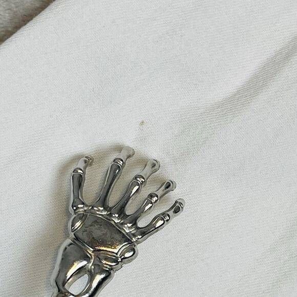 Pull & Bear Mens Small Slim Fit Icy White Cotton Denim Shirt Preppy Geek - Picture 10 of 12